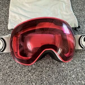 Women's Red Ski Goggles